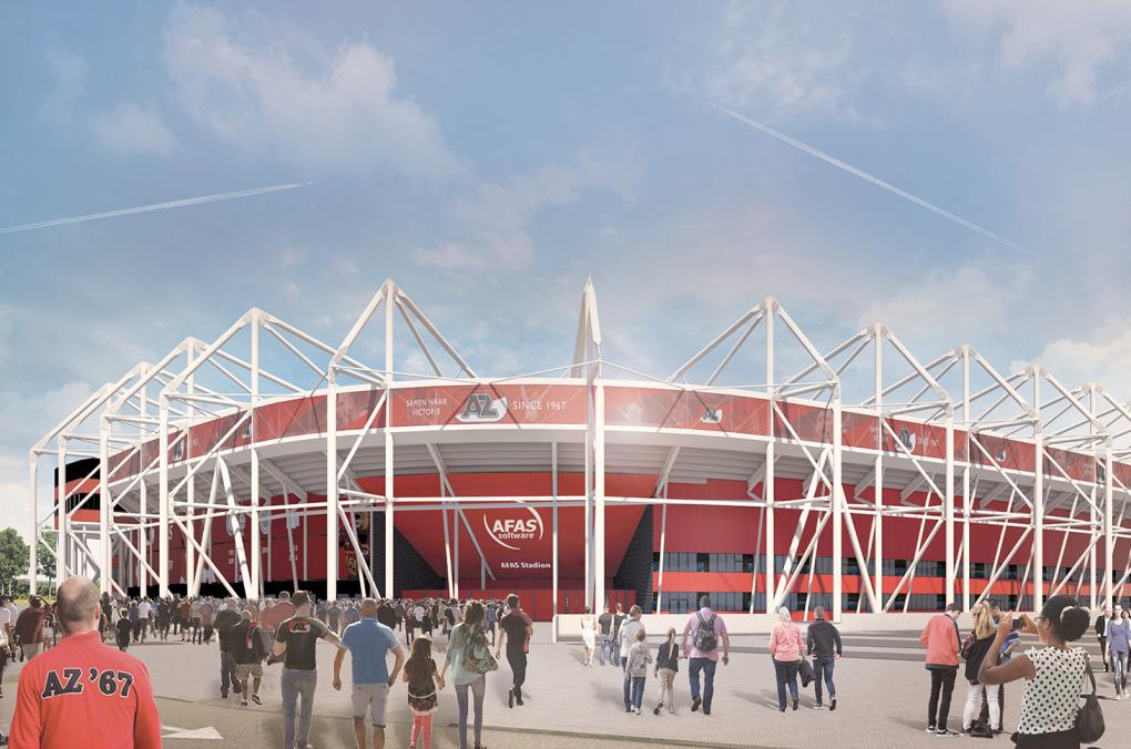 Alkmaar Neues Dach Kostet über 20 Mio Euro Stadionwelt